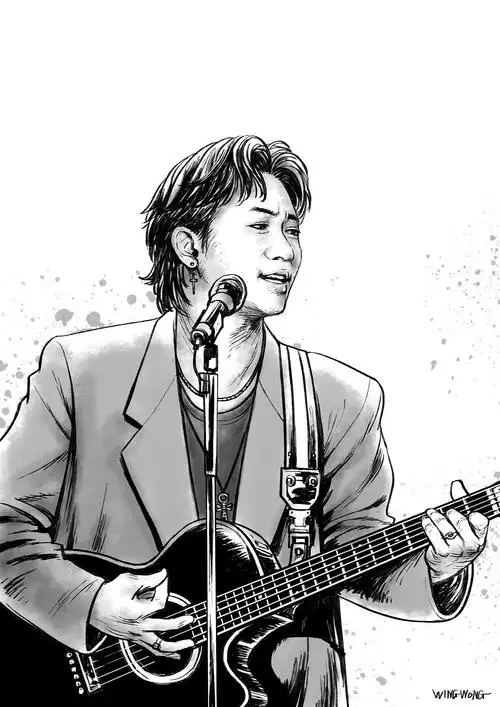 家驹|插画|创作习作|黄国荣子_原创作品-站酷zcool