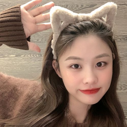 2019新款猫耳朵发箍女韩国可爱洗脸头箍网红压发卡小清新淑女发饰