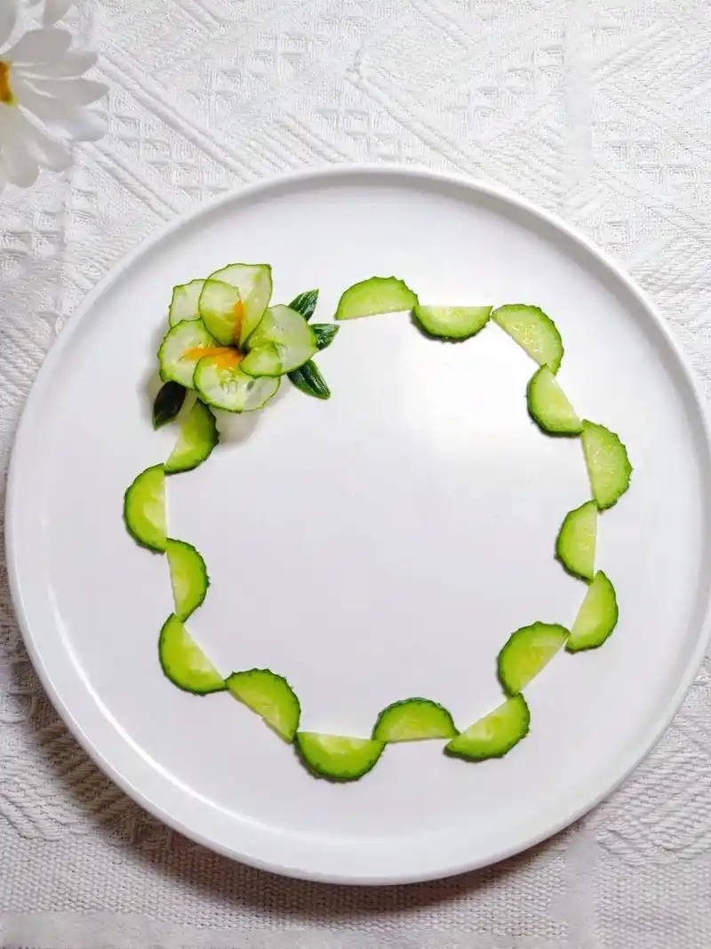 24款压箱底的黄瓜摆盘!每一款都带教程.看看有没有适合自己