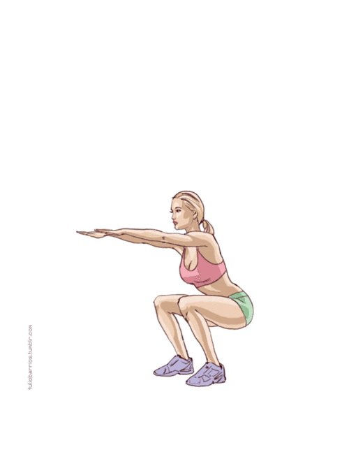 居家锻炼动作合集(中)——科学防疫宣传(八)