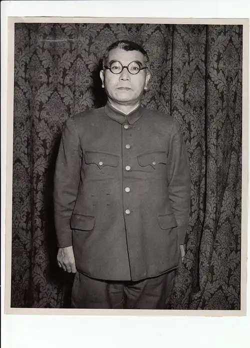 日本战犯在远东国际军事法庭受审