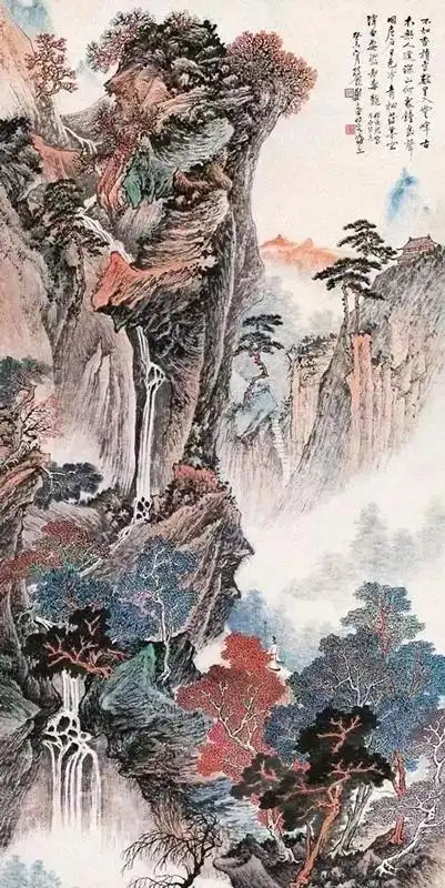 艺术大师郑午昌山水画作品鉴赏