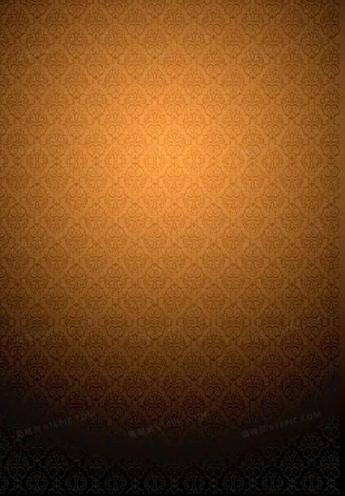 暗金花纹背景