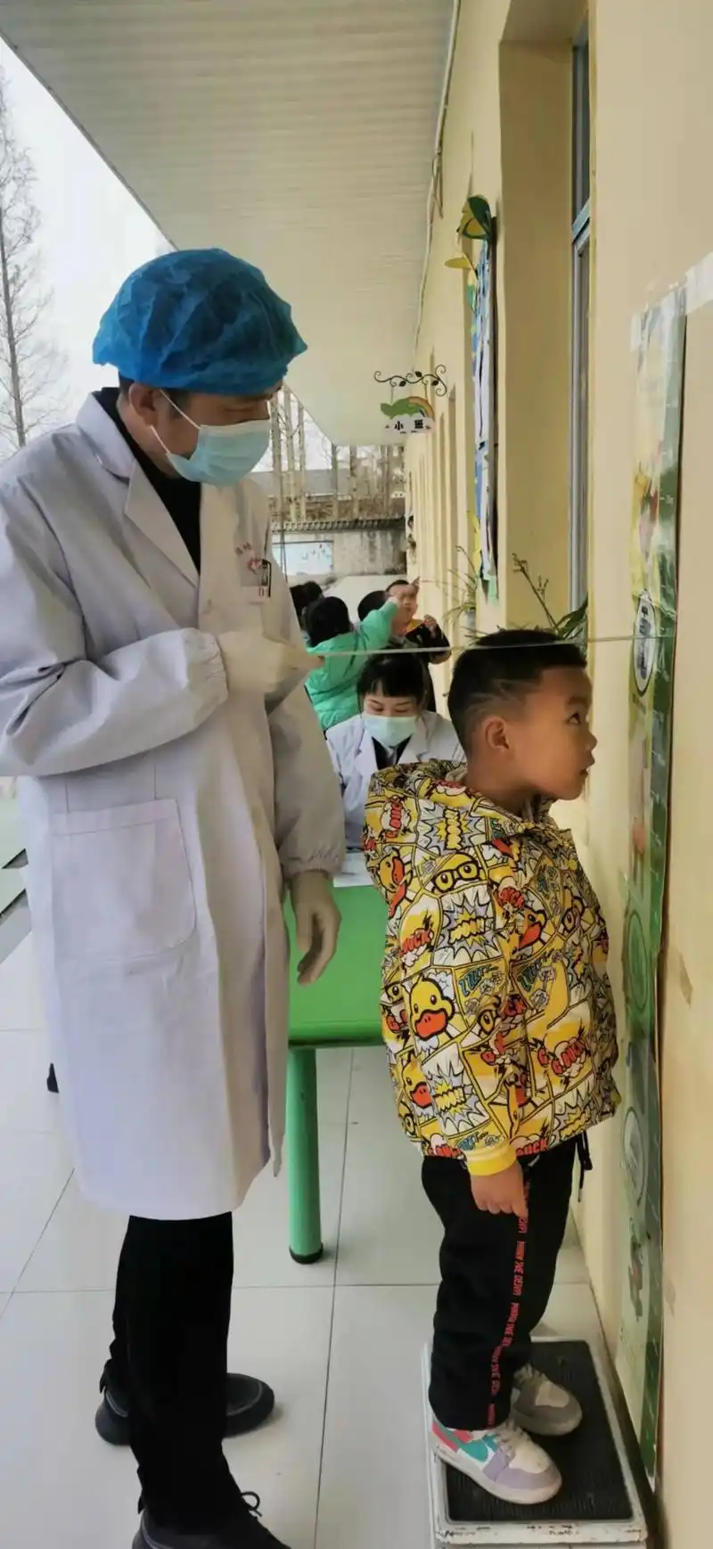 陈场镇卫生院 开展托幼机构儿童免费健康体检服务 为加强对托幼 - 抖