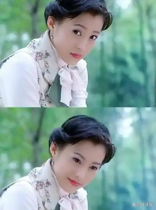 年轻时候的郝蕾长相很惊艳