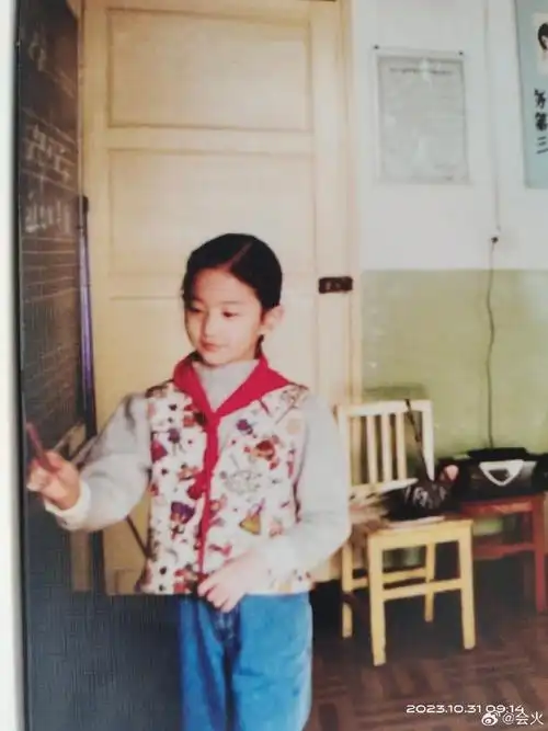 刘亦菲童年照合集##刘亦菲的童年旧照