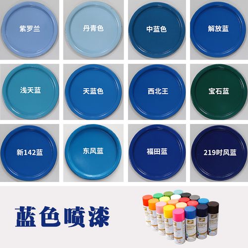 时风蓝色喷漆福田蓝家家用三轮车金属家具解放油漆其它