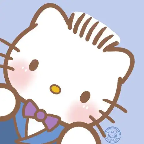 萌趣可爱卡通情侣头像图片