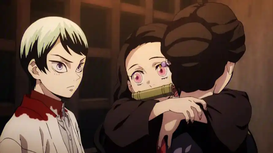 鬼灭之刃壁纸珠世愈史郎炭治郎祢豆子