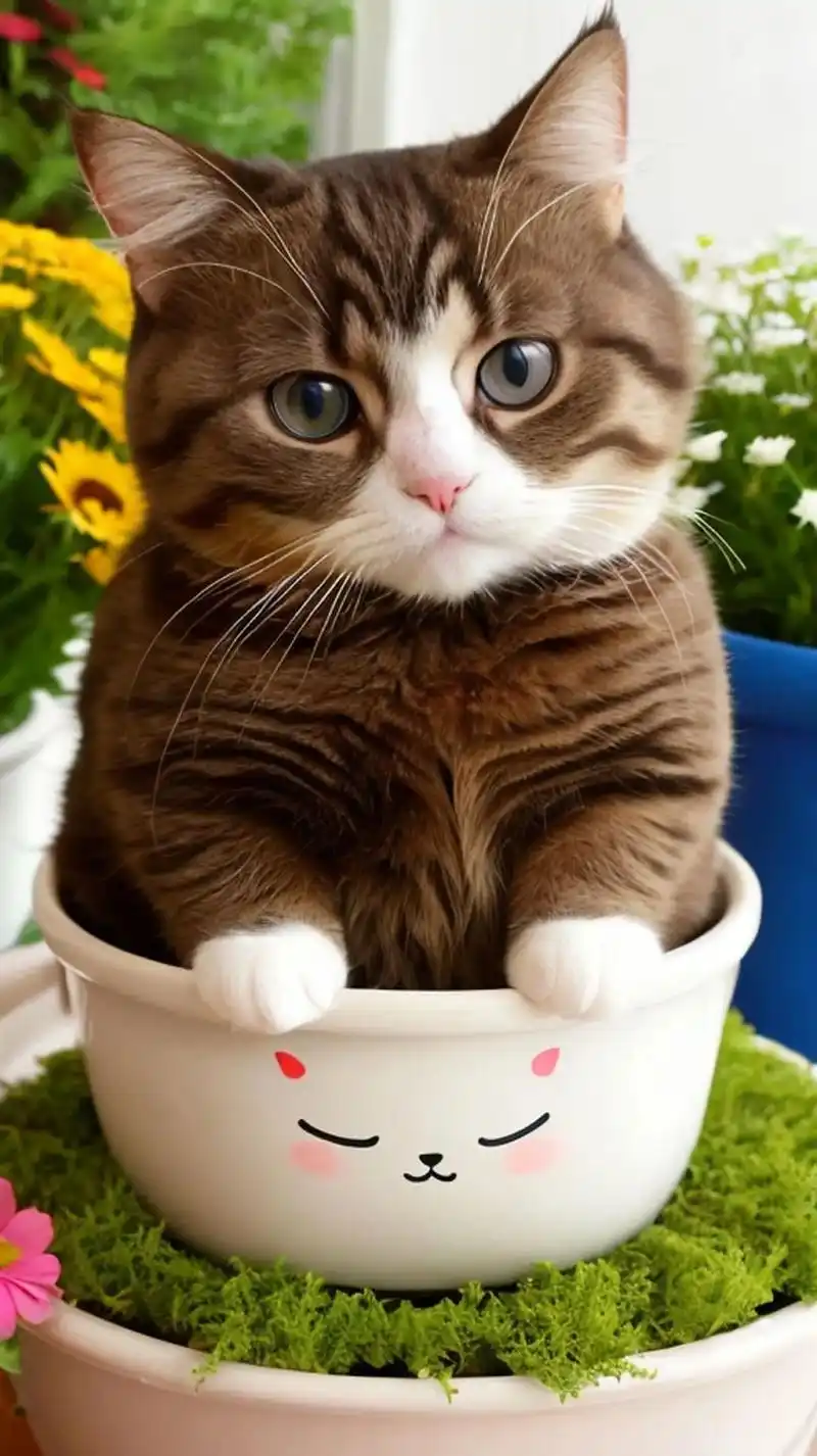 呆萌可爱小花猫图集.你喜欢哪一只呢?评论一下告诉我吧😘#猫 - 抖音