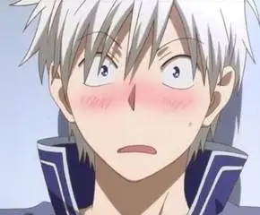 动漫少年脸红萌萌哒gif动图_动态图_表情包下载_soogif