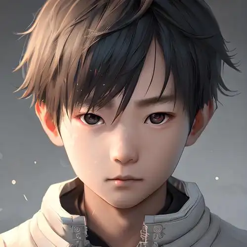 男生头像二次元冷酷帅气拿刀