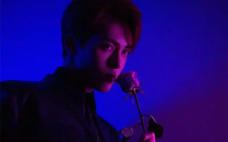 曾舜晞皮衣夹克酷帅气图片桌面壁纸