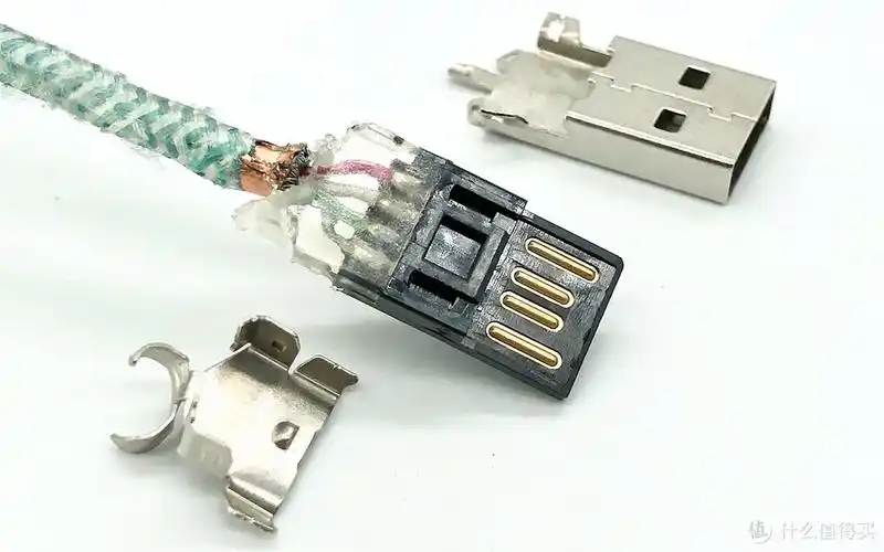 8米贝尔金(belkin)苹果mfi认证凯夫拉编织充电数据线拆解报告 c48 usb