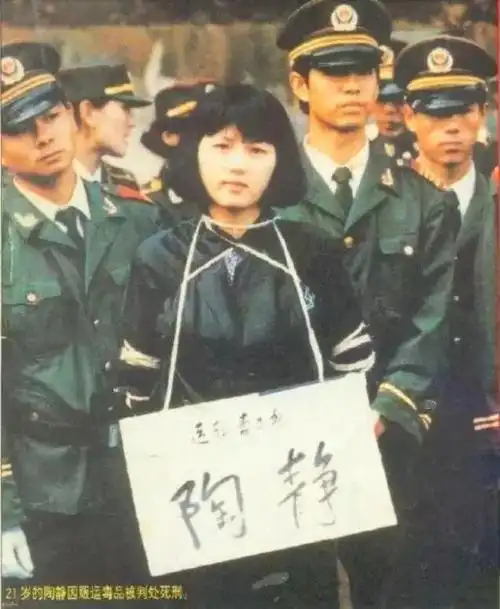 陶静拒不透露贩毒组织老巢以及杨某的罪行,被执行死刑