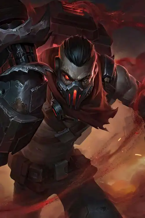 英雄联盟lol炼金术士辛吉德抵抗军皮肤原画