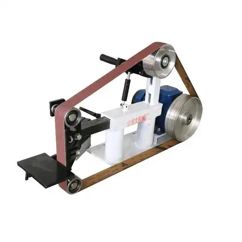 台式砂带机打磨机铸钢件铸铝件浇注口打磨机不锈钢打磨机抛光机