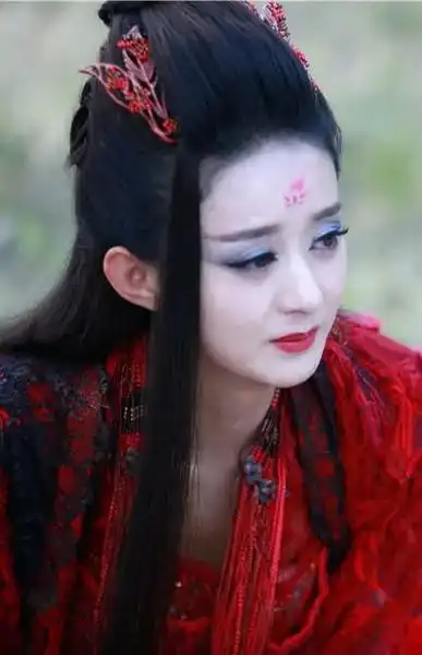 黑化的赵丽颖妖神花千骨