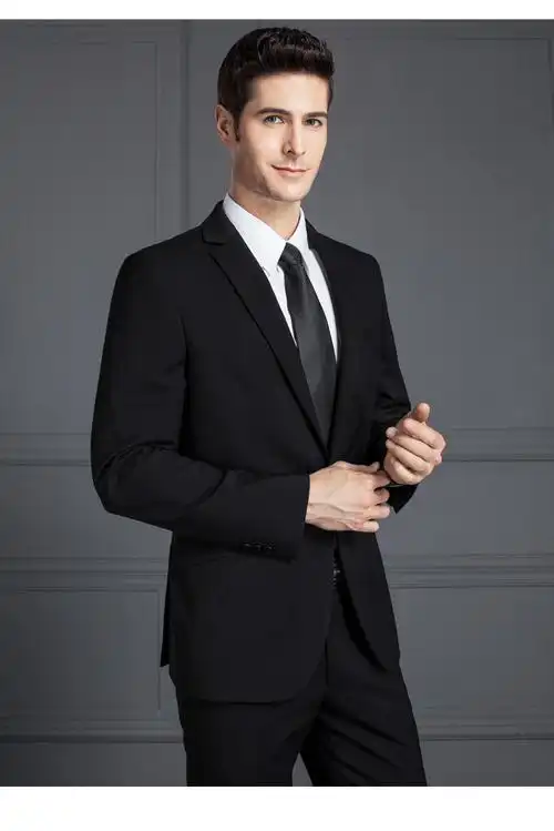 西装男套装商务男士西服西装修身韩版正装职业新郎结婚礼服