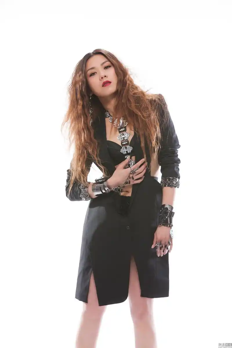 蔡健雅为北京个唱首次尝试性感造型