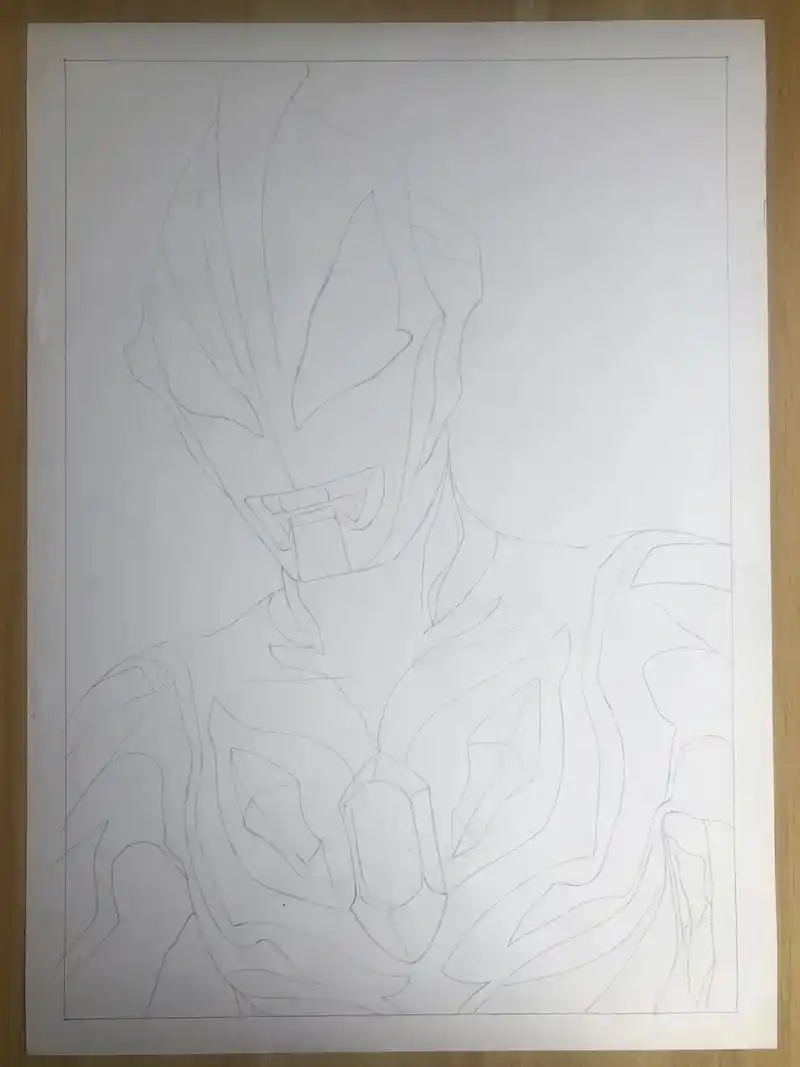 手绘捷德奥特曼 宇宙大孝子来了!