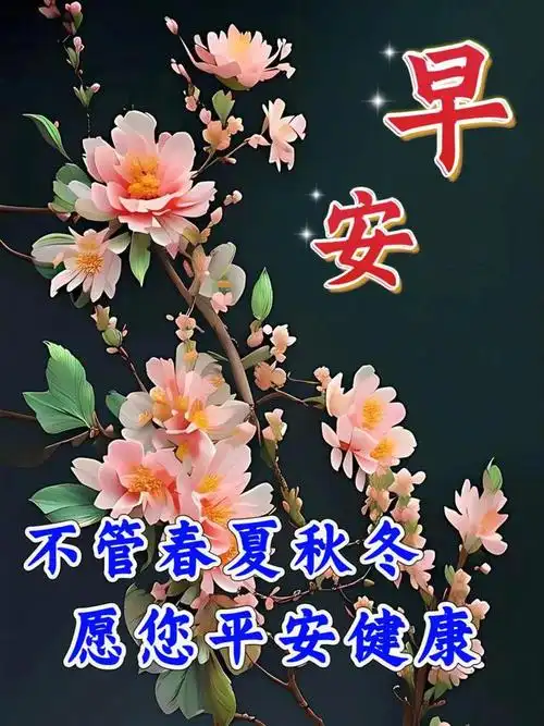 早安图片最新早上好祝福图片