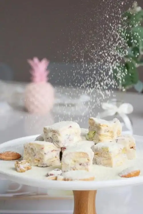 找到甜eureka做的雪花酥