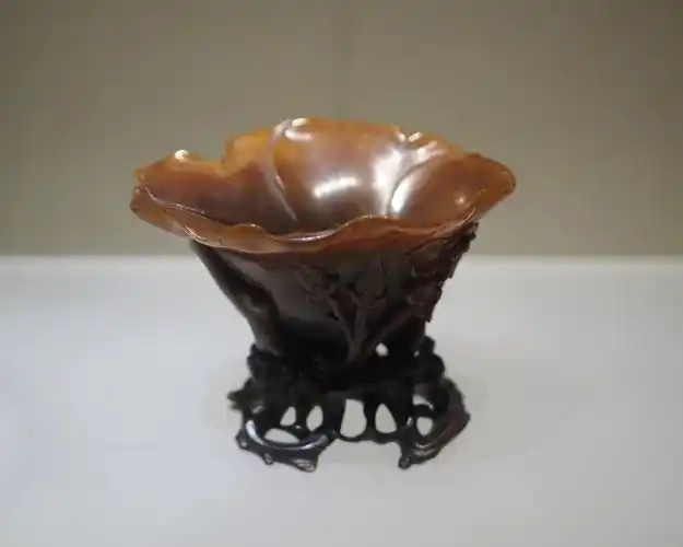 明犀角杯安徽博物院藏