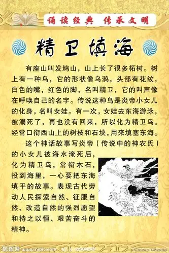 精卫衔石填海 (动物)