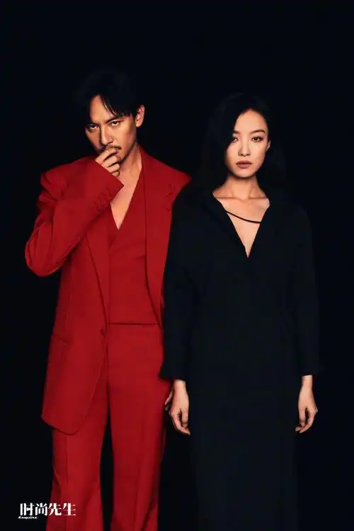 张震倪妮澳门漫游记##张震倪妮时尚先生双人封