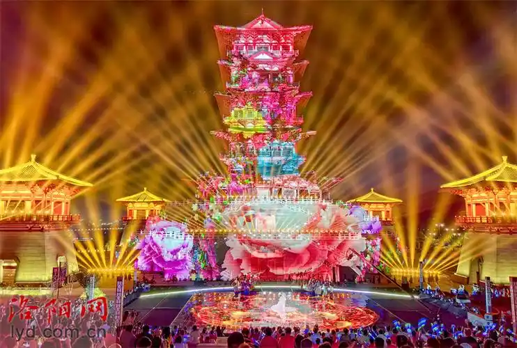 现场高清大图第40届中国洛阳牡丹文化节开幕式