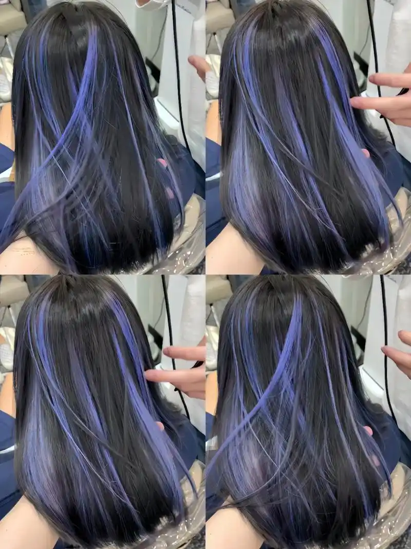 2024最火原创混血发色/雾霾蓝灰色挑染.2024最火的原创 - 抖音