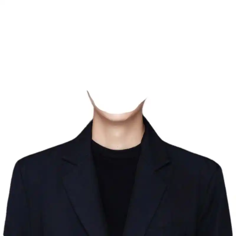 来一组男生露肩证件照正装模板考研秋招必备 配合我前面的醒图换装