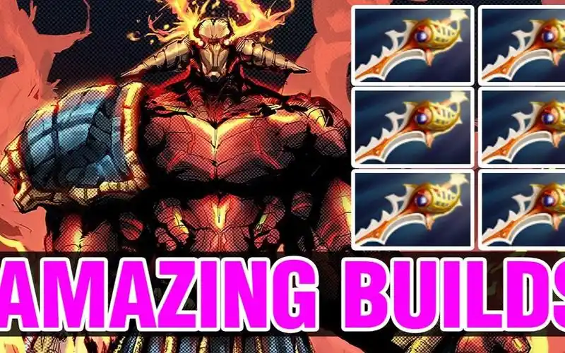 【dota · amazing builds】(注:纯属娱乐,可以右上角)6圣剑 22000