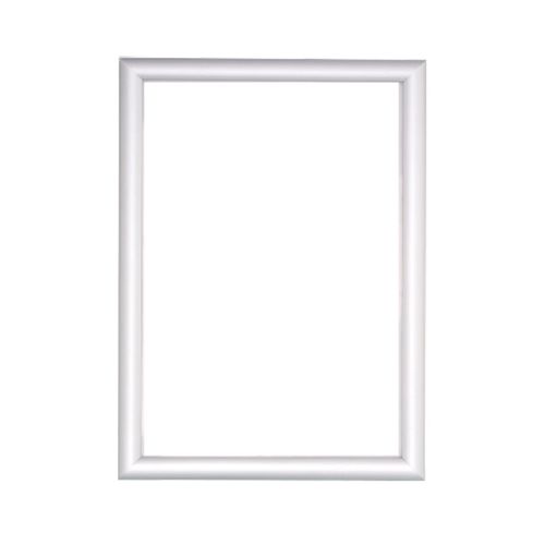 罗德力 展示框广告画框装裱铝合金开启式宣传海报框 银色直角a3