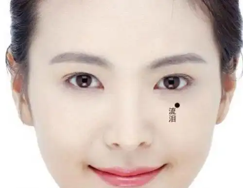 我左眼下面有颗泪痣,我们班同学都说我有泪痣 我问她们泪痣什么意思