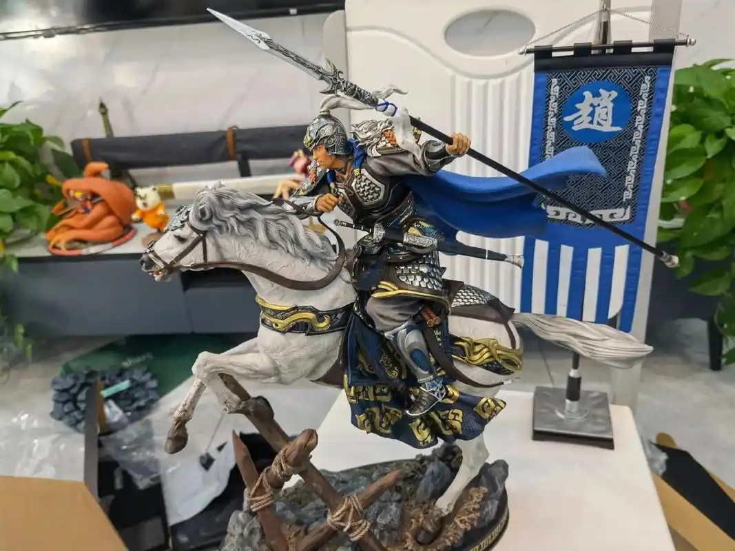 五虎上将赵云参见#雕像 #赵云 #五虎上将 #开天工作室 # - 抖音