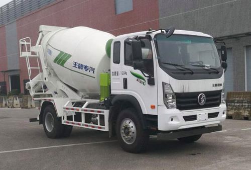国六重汽王牌5方水泥搅拌车程力搅拌车工程建筑混凝土搅拌运输车