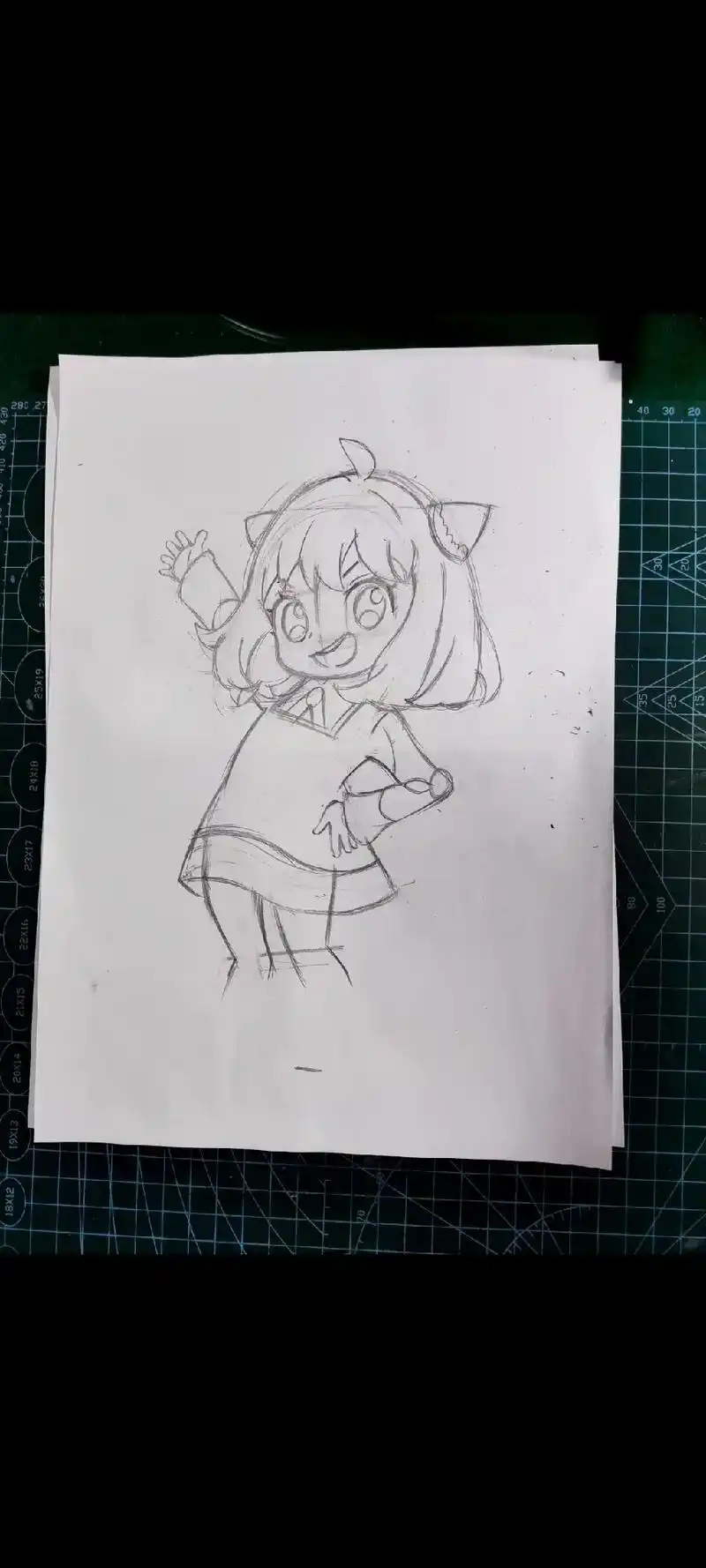 适合零基础画的q版卡通人物.#绘画  #一起学画画    # - 抖音