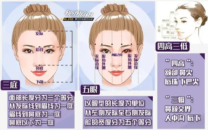 有图有真相:脸部黄金比例尺 "量"出女神颜值(2)