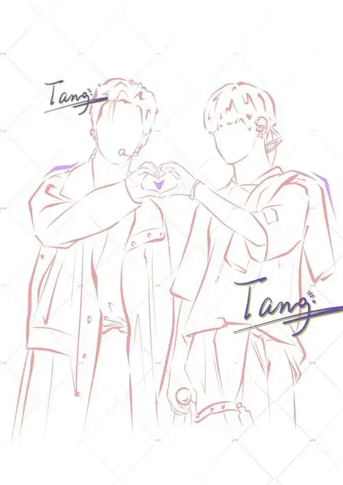 线稿风皇权富贵