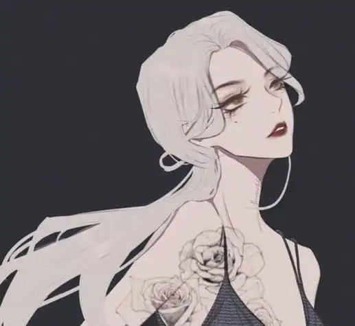 超a高冷女生头像暗黑的风格真的太酷了