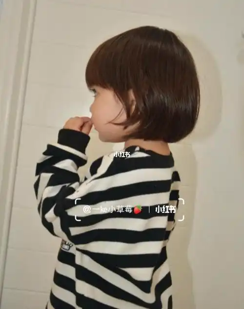 宝宝发型|宝宝短发|两岁宝宝发型|女宝宝发型|可爱bobo头@薯宝宝