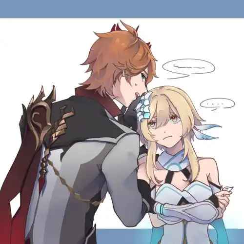 [同人搬运][bg向][公子×荧]"哎呀,你先听我解释啊小姐"