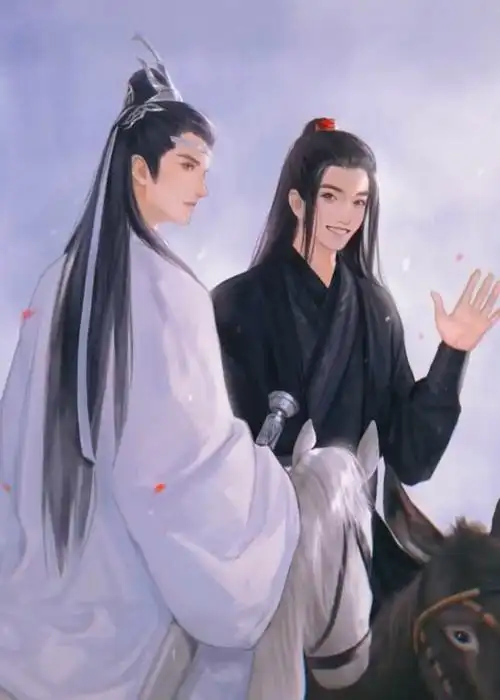 王一博x肖战手绘