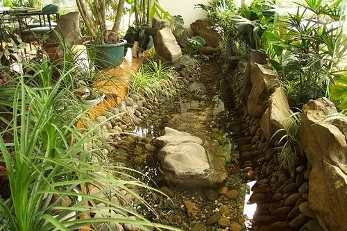 室内水景-园林小品案例-筑龙园林景观论坛