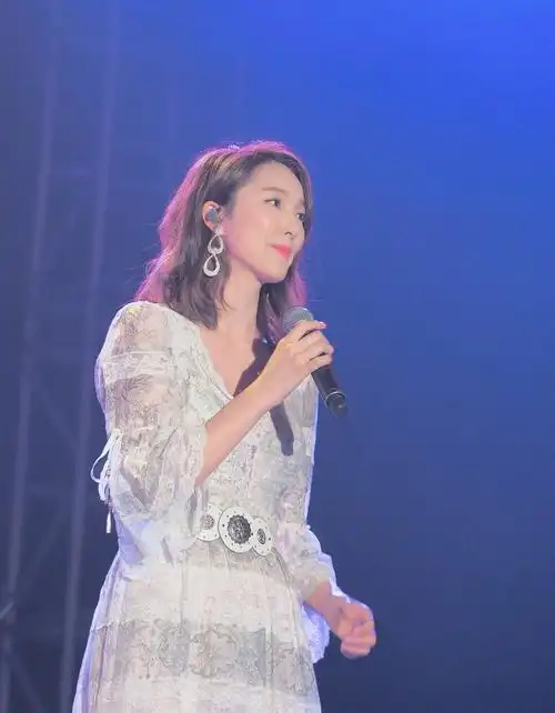 李亚男新加坡演唱会性感图片15