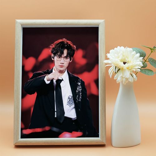 tnt时代少年团三重楼张真源应援周边定制纪念摆台diy摆件相框礼物
