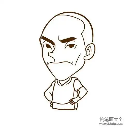 q版科比简笔画教程