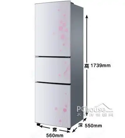 海尔冰箱bcd-206sm机身尺寸